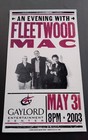 Fleetwood Mac 2003 Hatch Show Print Nashville Gaylord Bridgeston Concert Poster 