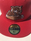 New Era Red Fresno Grizzlies Marvel Minor League 59fifty Fitted Size 6 7 8