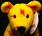 Salvino s Nfl Bammers  ryan Leaf   16 Beanie Bear  San Diego Chargers  Mint 