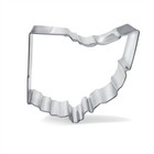 Ohio State 3 75   Cookie Cutter Metal College Football Birthday Party Graduation