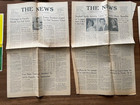 Vintage Hollywood High School Memorabilia Newspapers   Sports And More 1950 s