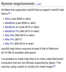 Apple Macbook Hard Drive Macos High Sierra 10 13 Hgst 500gb 5400rpm 7mm Drive