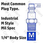 40 Pcs Heavy Duty Quick Coupler  Air Hose Connector Fittings 1 4 Npt Tools Plug 