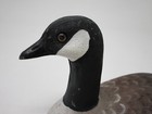 Vintage 1986 Hand Carved   Painted 6  Wooden Canadian Goose Decoy Artist Signed