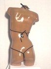 New Exotic Dancer Thong Bikini 2 Piece Set A b Cup Flames