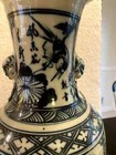 A Large-size Chinese Antique Blue   White Porcelain Vase With Great Details