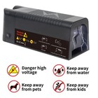 Namek Electric Rat Trap For Home  Effective Humane Indoor Rats Killer  Black