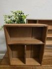 2 Vintage Primitive Wood Drawer Knick Knack Wall Shelf Small Display Home Decor 