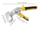 Zimpty 3-inch Curved Jaw Offset Sheet Metal Bender Tools  Hand   