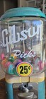 Gibson Les Paul Guitar Pick   Gum Ball Vending Machine Dispenser Music Room Cool