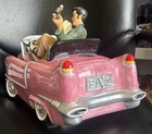 Elvis Presley Pink Cadillac Cookie Jar 1997 In Original Box