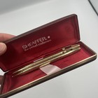 Sheaffer Grape Vine White Dot 12k Gf Gold Casing Pen Pencil Set