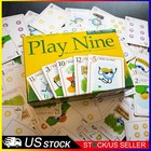 New Play Nine The Card Game Of Golf 2-6 Players Strategy Card Board Game Ages 8 