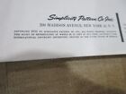 1953 Simplicity Sewing Book Easy Guide Beginners Experts Paperback  b 