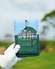 Big Teeth Golf Scorecard Holder Yardage Book Cover Augusta National Landmark