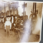 Antique Id d Photo William Ephraim Campbell 1807 To 1863 Blacksmith Occupational