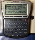 Franklin Merriam-webster s Electronic Dictionary   Thesaurus Mwx-1470 New Sealed