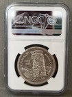 1958 Canada Totem Silver Dollar   Qb5