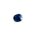 0 67ct Natural Deep Blue Sapphire Oval Cut Loose Gemstone 5 4x4 4mm Vs