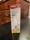 Satco S3868 12v Candelabra Base 25-watt Ca10 Light Bulb  Clear