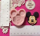 Mickey Mouse  Silicone Mold Food Cake Decoration Toppers Candy Cupcake  fda 