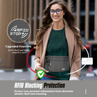 Secure Travel Money Belt  Undercover Hidden Rfid Blocking Travel Wallet  Anti-th