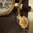 Vintage Gemini Zodiac Necklace   Money Clip Set Gold Silver Tone Astrology Retro