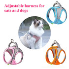 Pet Cat Dog Harness Vest Chest Rope Set Reflective Breathable Adjustable Pets Ha