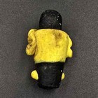 Old Phoenician Beautiful Unique Glass Bead Face Amulet Bead