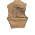 Vintage Leather Vest By Ramos Size 40