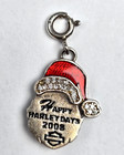 Harley Davidson Sterling Silver 925 Bracelet Charm  happy Harley Days 2008 charm