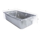 Pansaver Ovenable Pan Liners For 4   -6    Deep Medium   Deep Half Size Pan  100 Pk 