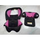 Safety 1st Everfit Replacement Seat Pad Cover Headrest Pink Black Fabric Only