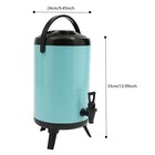 10l Stainless Steel Insulated Beverage Dispenser W  Faucet For Hot Water Coffee