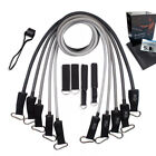 11 Pcs Resistance Band Set Yoga Pilates Abs Fitness Workout Exercise Tube Bands