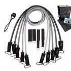 11pcs Resistance Band Set     Yoga  Pilates   Abs Workout Tube Bands