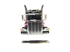 Dcp 1 64 Scale Peterbilt 389 Stand Up Sleeper   Black With Pink Stripe