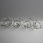 Vintage Christmas Holiday Arbys Holly Berry Drink Glasses  Lot 4