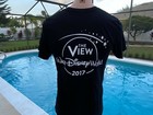 The View Walt Disney World 2017 Black T Shirt Mens Size M Medium