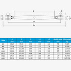 T316 Marine Grade Stainless Steel Jaw   Jaw Turnbuckle Wire Rope Closed Body