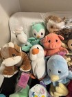 Lot Of 21 Precious Moments Stuffed Plush Tender Tails Whale Watch Retired