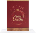 Elegant 24-piece Christmas Card Set With Envelopes   Stickers  6 Designs