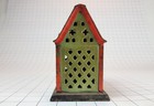 Antique 1880 J e Stevens Mule Entering Barn Mechanical Bank Original Paint