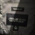 Wearness Kenneth Cole Men   s Modern Fit Full Zip Lined Jacket Gray Xl