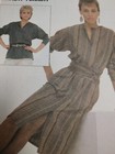 Dress Top Pullover V Neck 12 Mccalls 8238 Sewing Pattern Uc Vtg Easy Straight