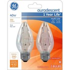 Ge Lighting 40w  350 Lumen  Faceted  Ceiling Fan Bulbs  12 Bulbs