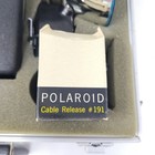 Polaroid Automatic 100 Land Camera With Case Flash Portrait Kit Untested Vtg