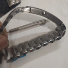 20mm Solid Stainless Steel Strap Bracelet Compatible For Omega Speedmaster Watch