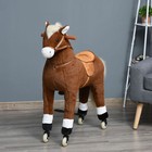 Kids Ride-on Toy Walking Rolling Horse   Soft Huggable Body Large For 5-16 Years