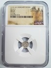 King Bela Ii Of Hungary Ngc Ms 63 B  la The Blind 1131-1141 Silver Denar Coin